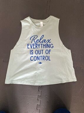 Wodbottom crop tank, M